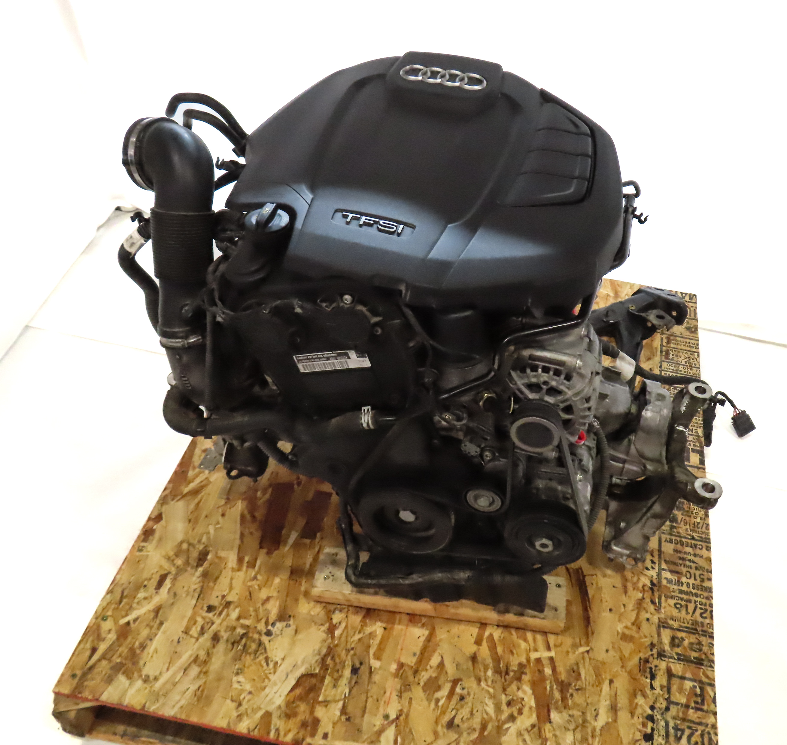 2018 AUDI Q5 (FY 80A) 2.0L TURBO AWD QUATTRO (DAYB) ENGINE ASSEMBLY (111k) — exact item pictured